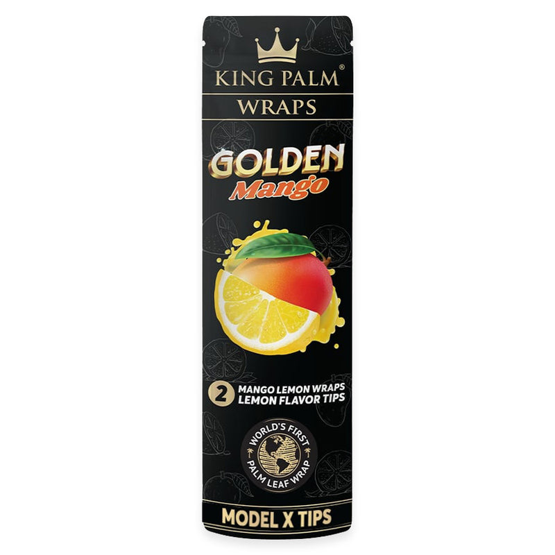 King Palm - Palm Wraps - Golden Mango - Display Box of 15