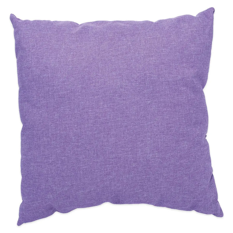 Plush Pillow - Purple Leaf - 16" x 15"