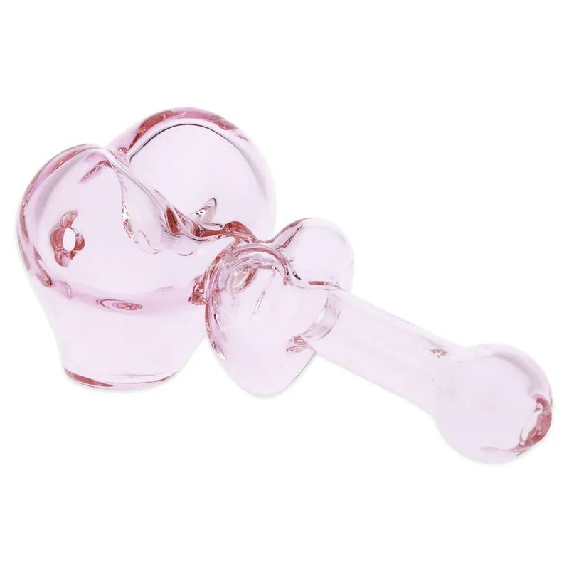 Lovely Hearts - Glass Hand Pipe - 4"