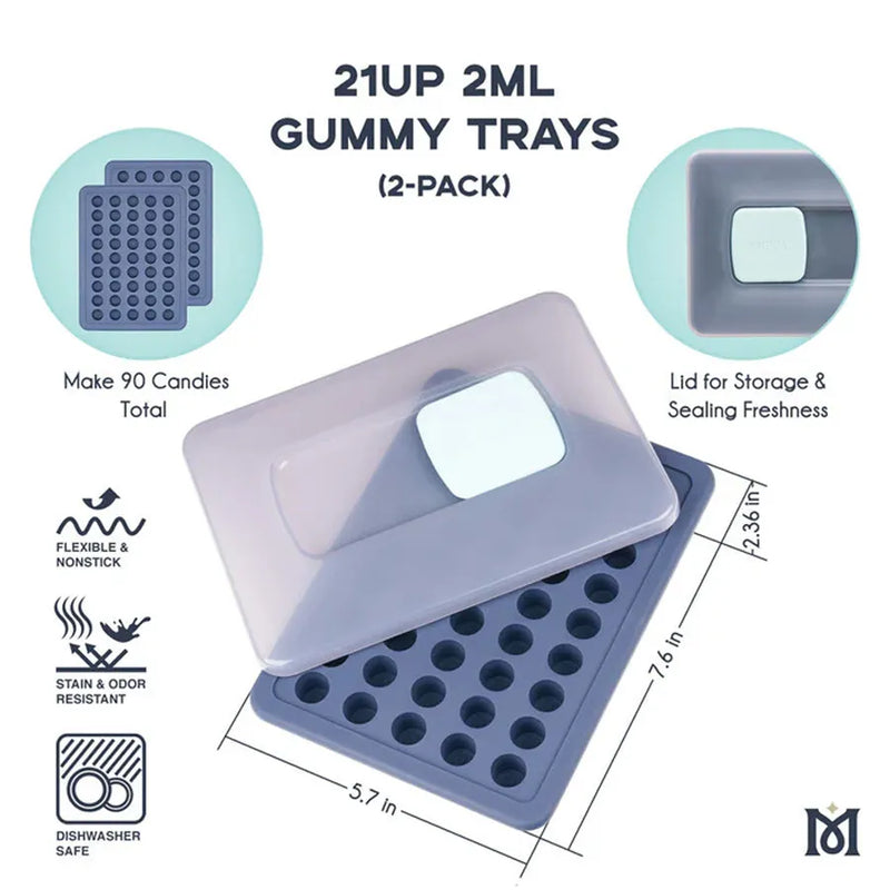 Magical Butter - Gummy Mold Tray (2-Pack)