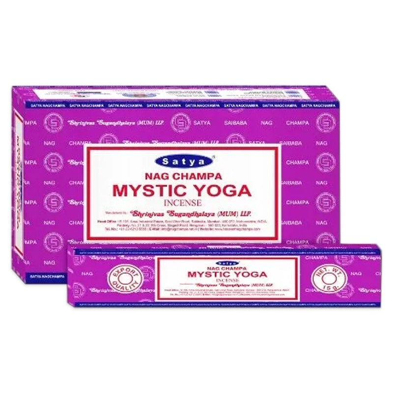 Satya - Mystic Yoga - Incense Sticks - 15g - Box of 12