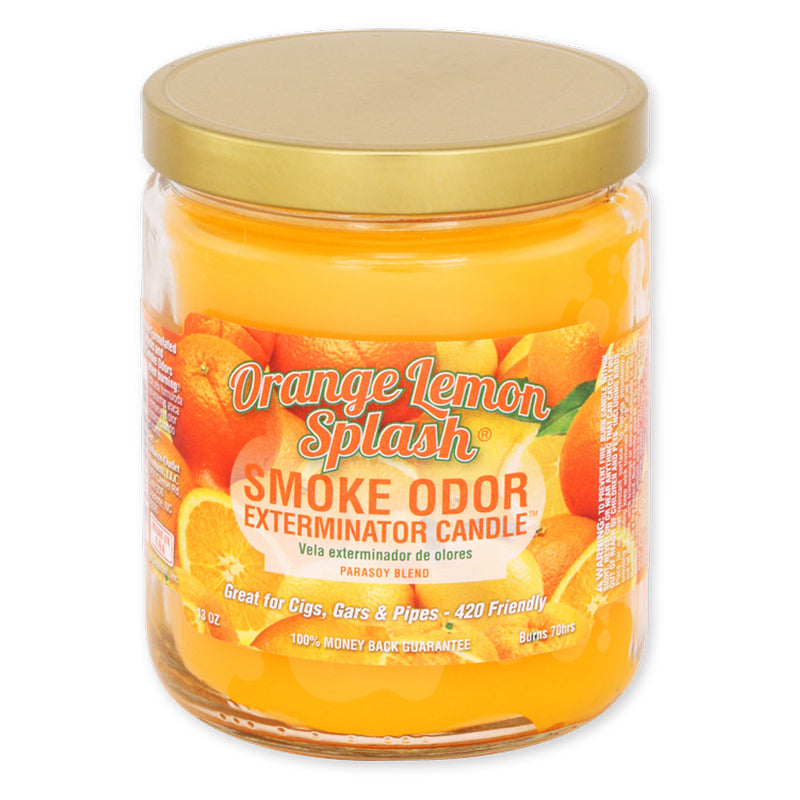 Smoke Odor - 13oz Candle - Orange Lemon Splash