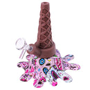 Silicone Patterned Ice Cream Pipe - 10mm - 6"