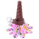 Silicone Patterned Ice Cream Pipe - 10mm - 6"