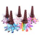 Silicone Patterned Ice Cream Pipe - 10mm - 6"