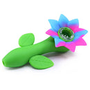 Silicone Sunflower Pipe - 4.5"