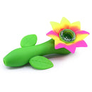 Silicone Sunflower Pipe - 4.5"