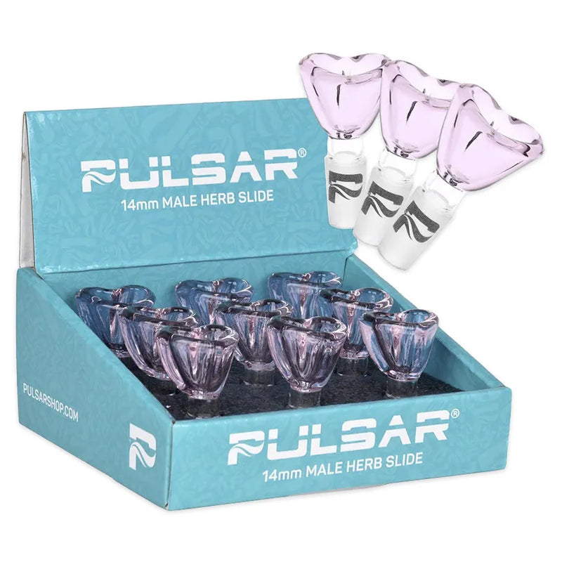 Pulsar - Heart-Shaped Bowl - 14mm - 9-Pack Display