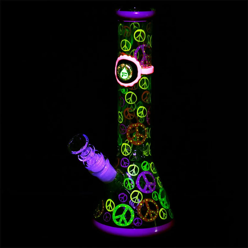 Pulsar - Peacekeeper Beaker Water Pipe - 10"