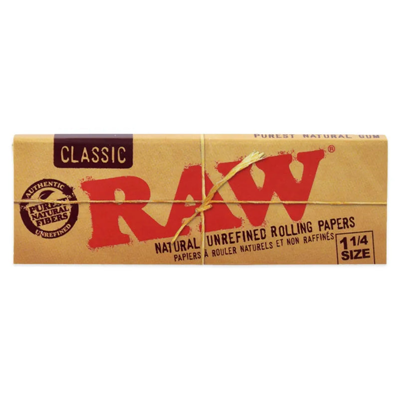 RAW - Classic - 1.25" Rolling Papers - Display Box of 24