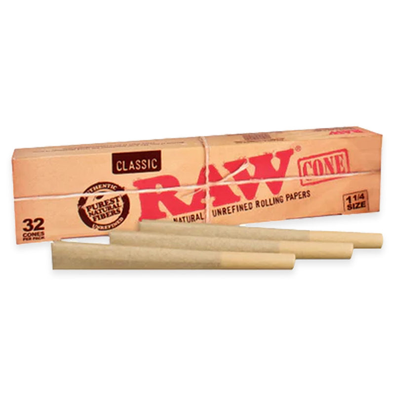 RAW - Classic Cones 1.25" (32-Pack)