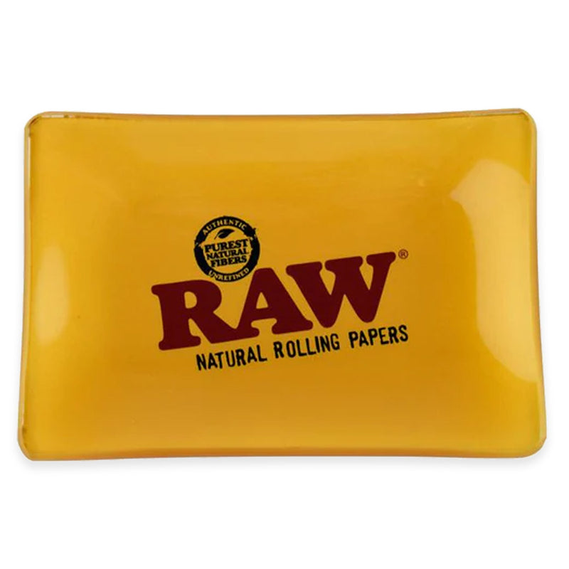 RAW - Gold Glass - Rolling Tray - 5" x 7"