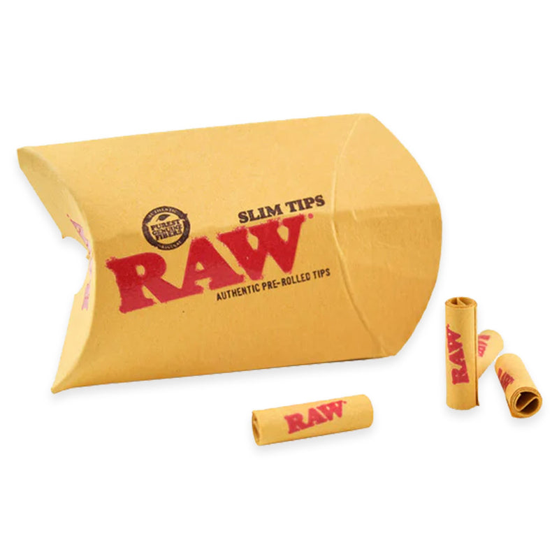 RAW - Pre-Rolled Tips - Slim - Display Box of 20