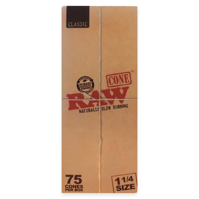 RAW - Classic Cones 1.25" (Box of 75)