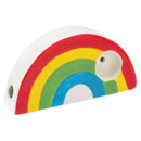 Wacky Bowlz - Rainbow Ceramic Pipe - 3.5"