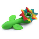 Silicone Sunflower Pipe - 4.5"
