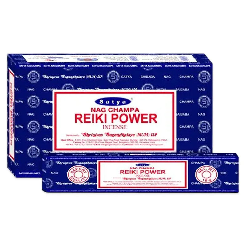 Satya - Reiki Power - Incense Sticks - 15g - Box of 12