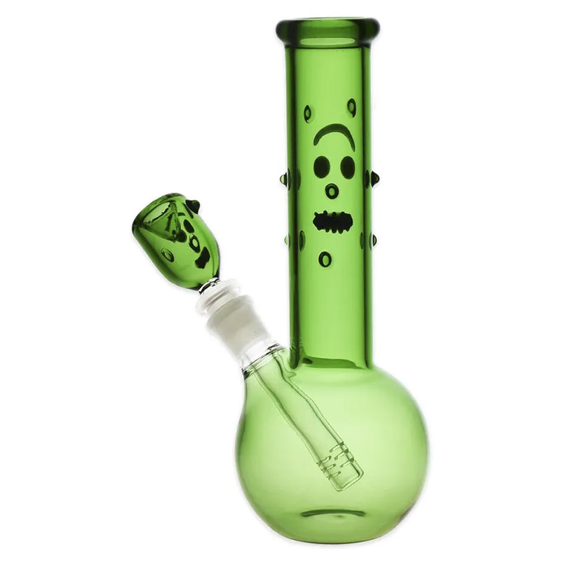 Richard the Pickle - Glass Water Pipe - 9"