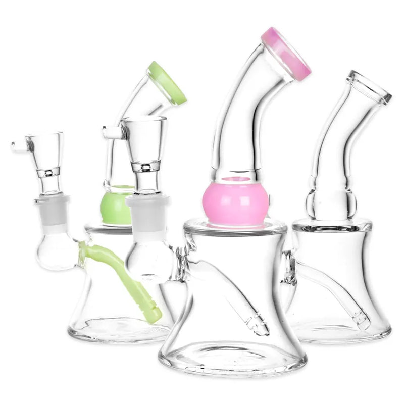 Ring My Bell - Mini Glass Water Pipe - 6"