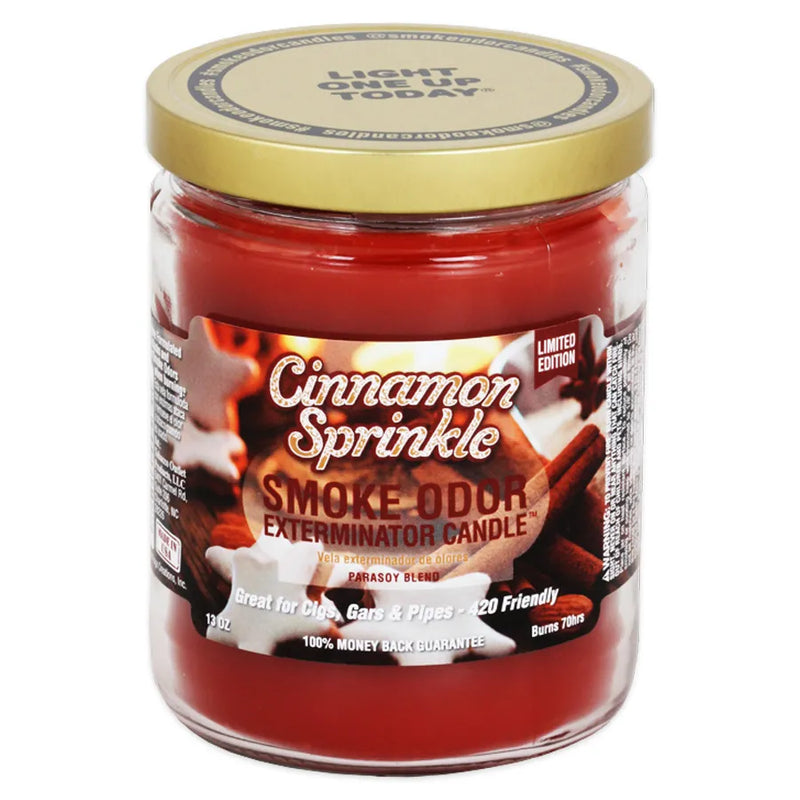 Smoke Odor - 13oz Candle - Cinnamon Sprinkle