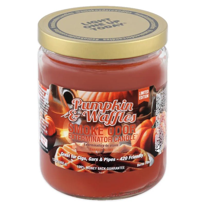 Smoke Odor - 13oz Candle - Pumpkin & Waffles