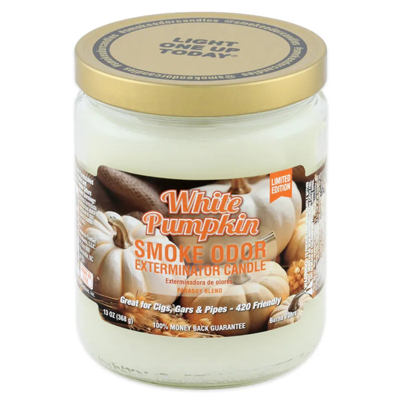 Smoke Odor - 13oz Candle - White Pumpkin