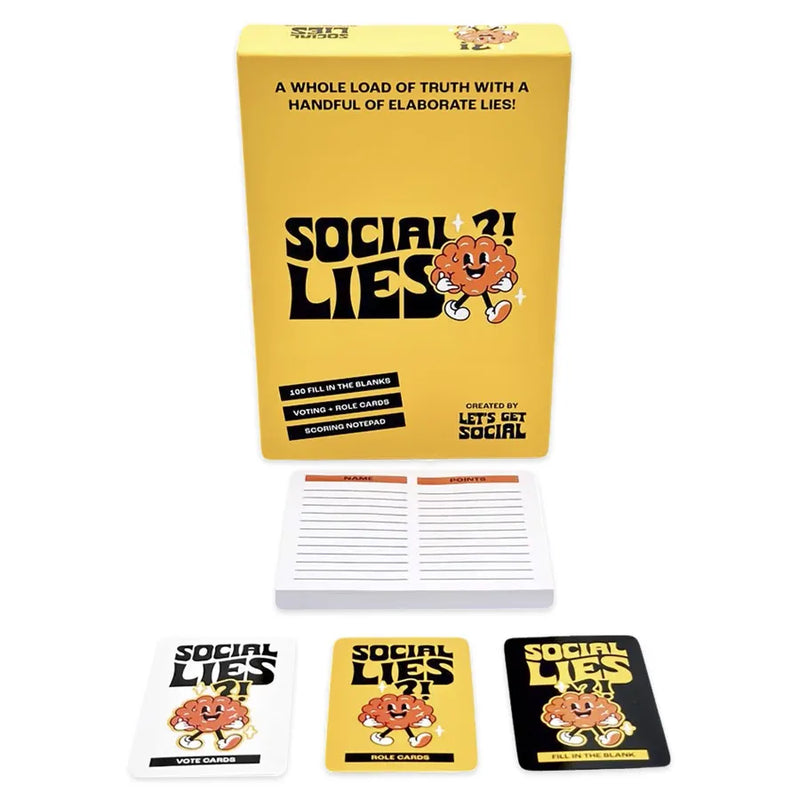 Social Lies - Card Game