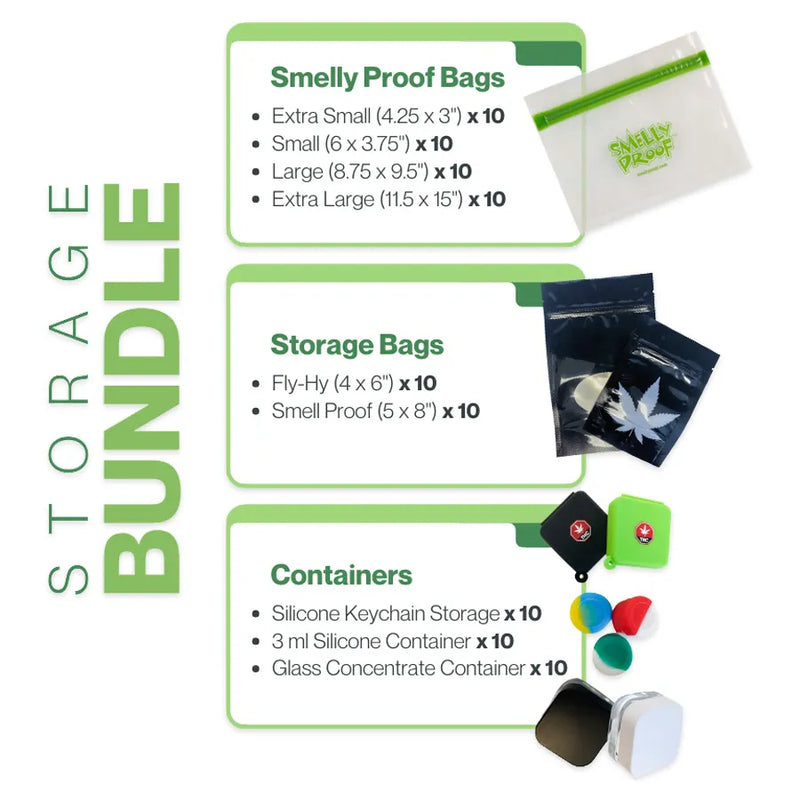 Storage Bundle - Herb and Concentrates