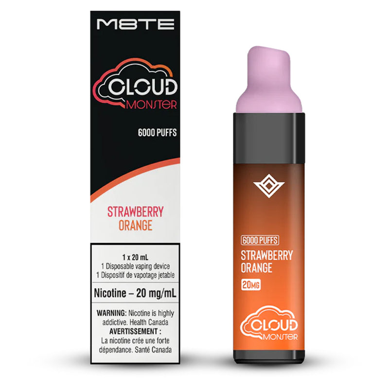 M8te Cloud Monster - Strawberry Orange (20mL)