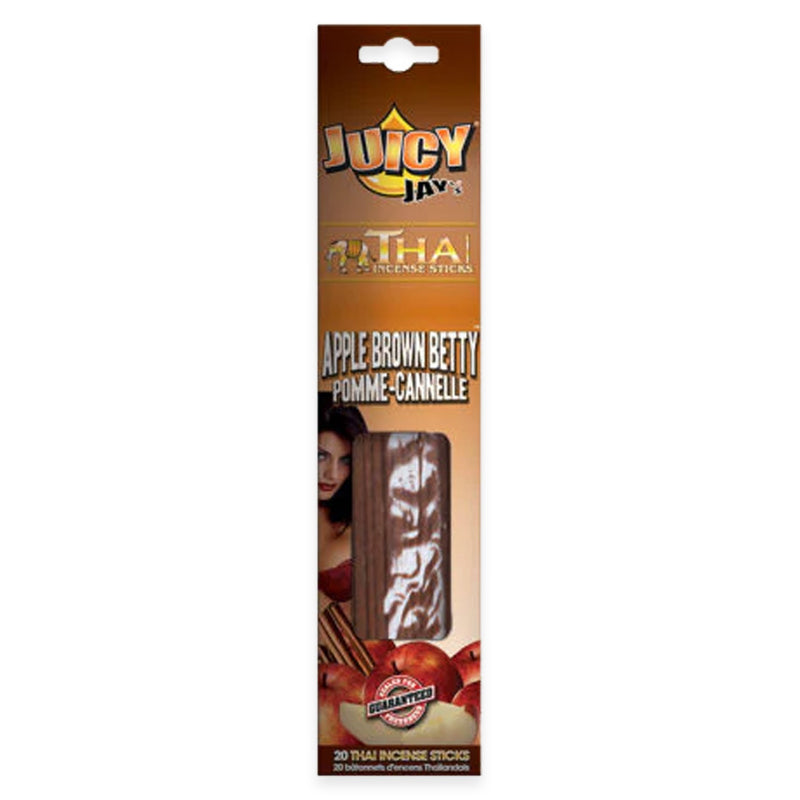 Juicy Jay's - Thai Incense Sticks - Apple Brown Betty - Display Box of 12