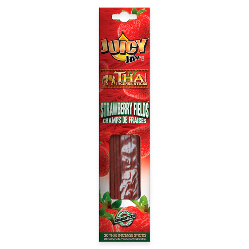 Juicy Jay's - Thai Incense Sticks - Strawberry Fields - Display Box of 12