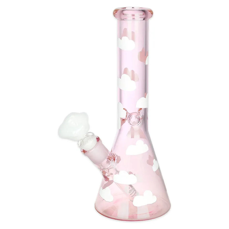 Up in the Clouds Beaker Water Pipe - 10"