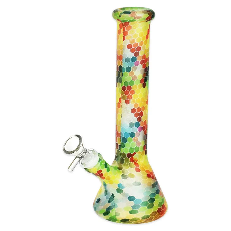 Wyld Style - Glass Beaker Water Pipe - 9.5"