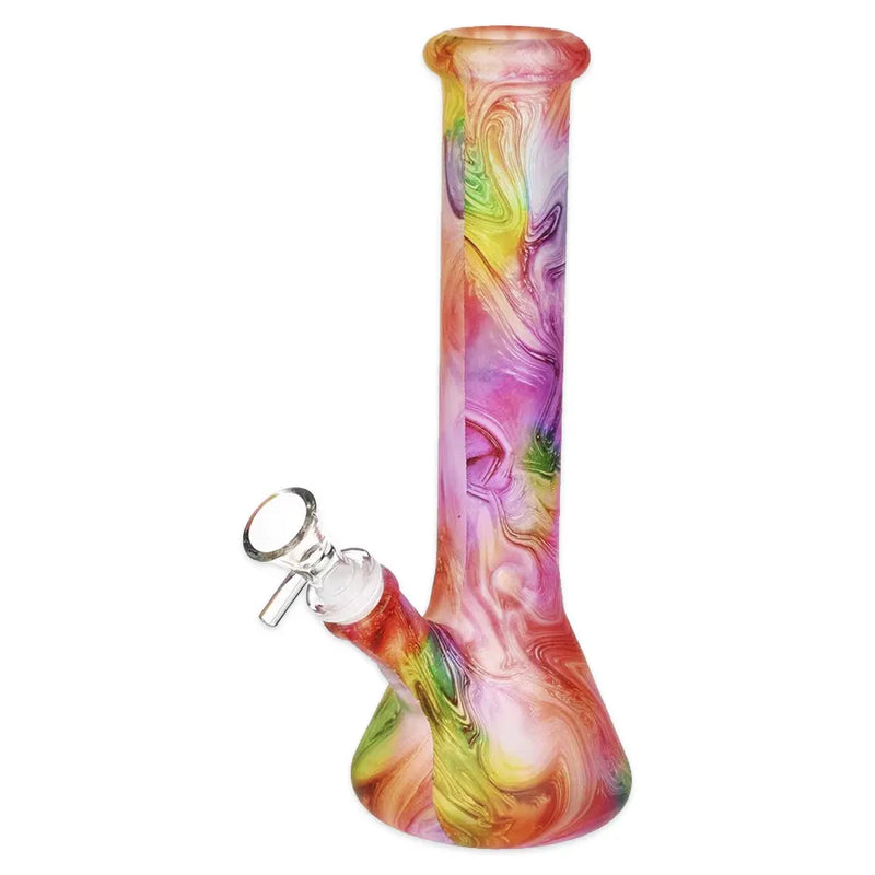 Wyld Style - Glass Beaker Water Pipe - 9.5"