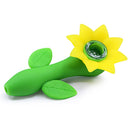 Silicone Sunflower Pipe - 4.5"