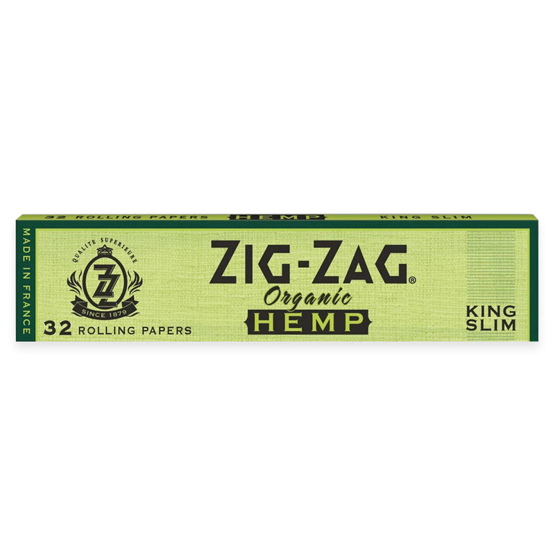 Zig-Zag - Organic Hemp King Size Slim Rolling Papers - Display Box of 25