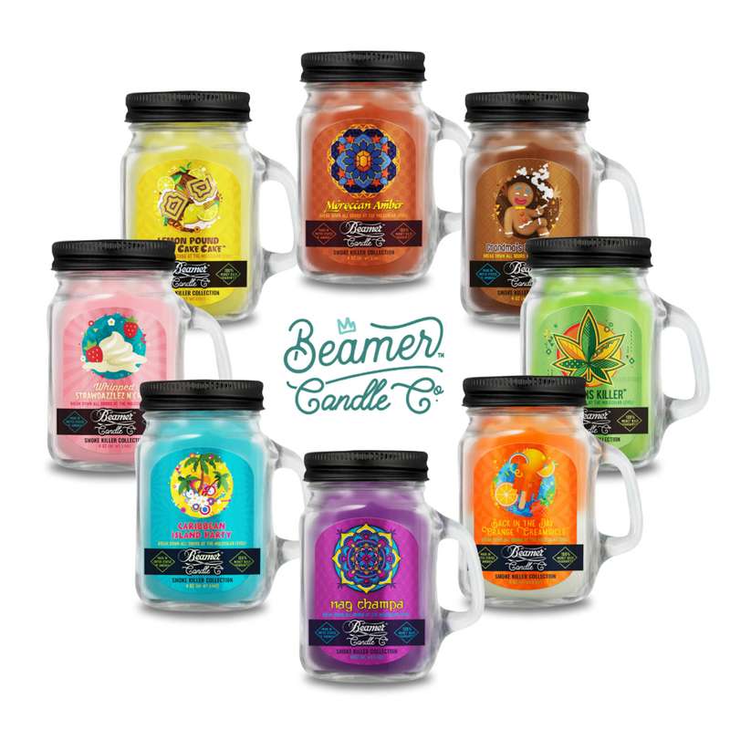 Beamer Candle Co. - 4oz - Assorted - Buy 7 Get 8