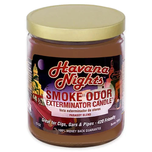 Smoke Odor - 13oz Candle - Havana Nights