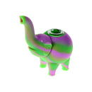 Silicone Elephant Pipe - 5"