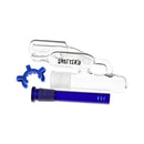 Male Ashcatcher 45° - Shatter'd Glassworks - 14mm