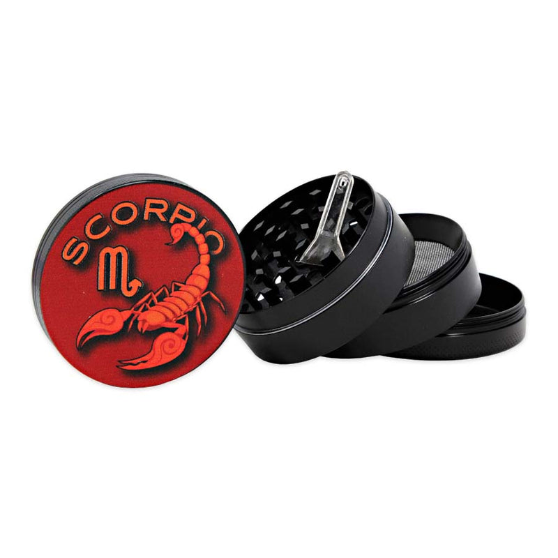 Scorpio 4-Piece Grinder - 2" - Glastrology