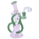 Plain Jane Glass - Recycler Rig - 8"