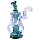 Plain Jane Glass - Recycler Rig - 8"