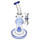 Plain Jane Glass - Cone Perc Sphered Bubbler - 9"