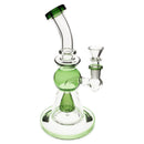 Plain Jane Glass - Cone Perc Sphered Bubbler - 9"
