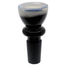 Duo-Tone Black Glass Slide - 14mm