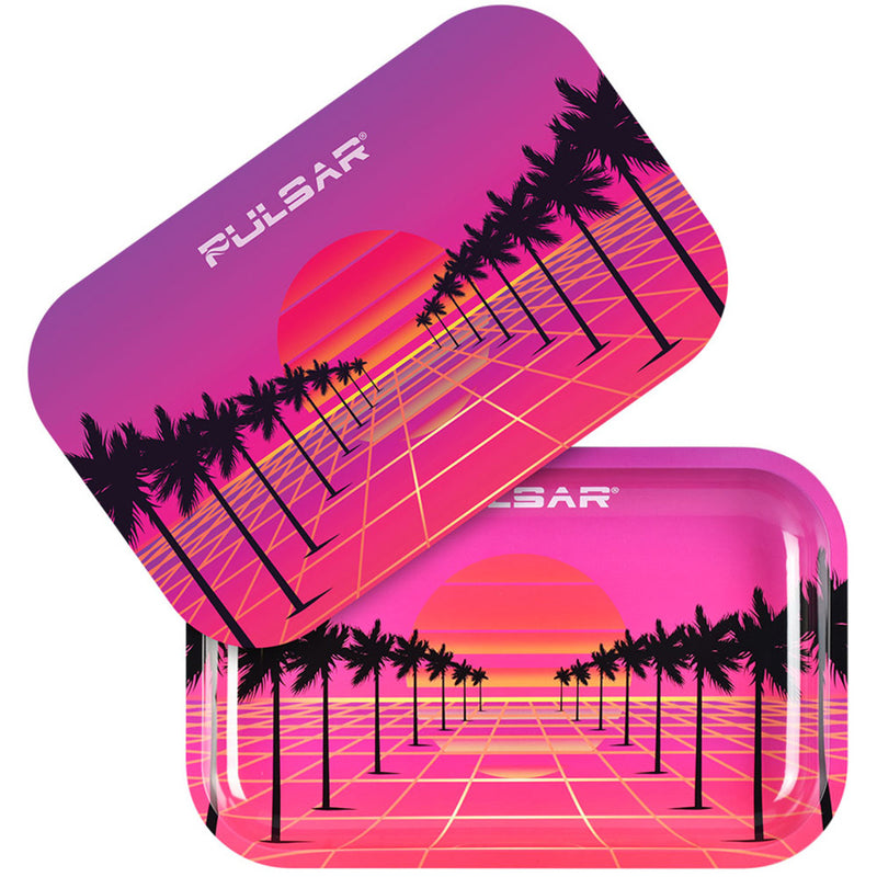Pulsar - 84 Sunset - Rolling Tray w/ 3D Lid - 11" x 7"