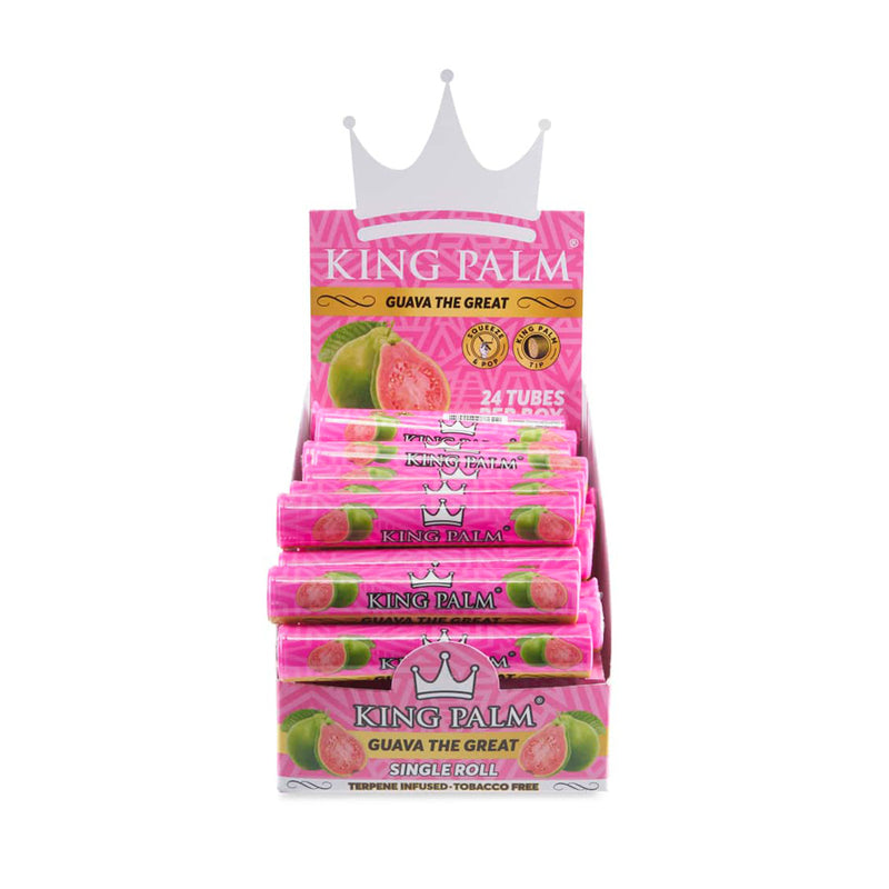 King Palm - Mini Tubes - Guava The Great - Display Box of 24