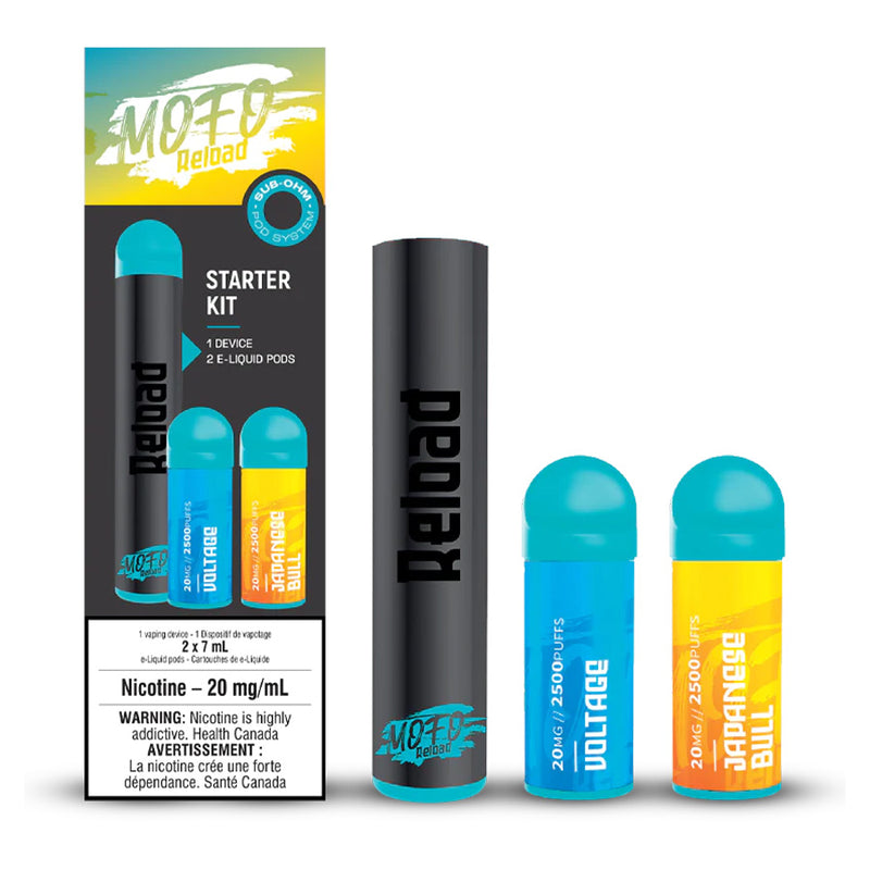 Mofo Reload Kit - Voltage/Japanese Bull (7mL) - Box of 10