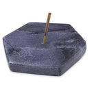 Black Marble Hexagon - Incense Burner